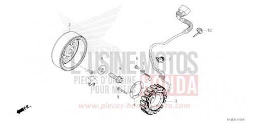 GENERATRICE CB750AS de 2025